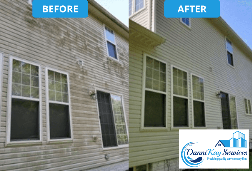 Revitalize your outdoor spaces with pressure washing from DanniKay Services in Indianapolis